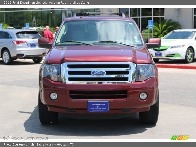 Autumn Red Metallic / Stone 2012 Ford Expedition Limited