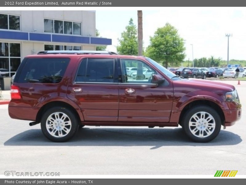 Autumn Red Metallic / Stone 2012 Ford Expedition Limited