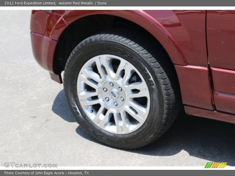 Autumn Red Metallic / Stone 2012 Ford Expedition Limited