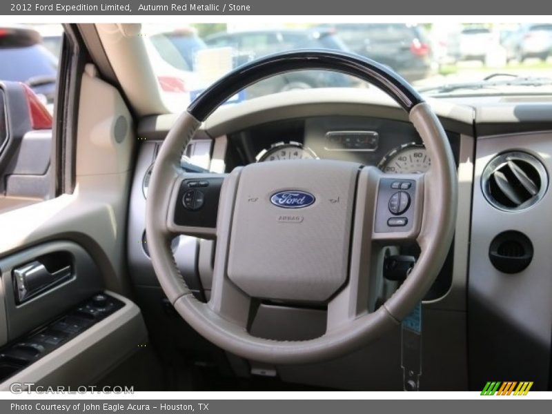 Autumn Red Metallic / Stone 2012 Ford Expedition Limited
