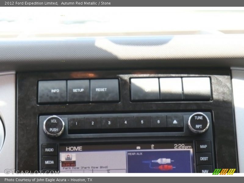 Autumn Red Metallic / Stone 2012 Ford Expedition Limited