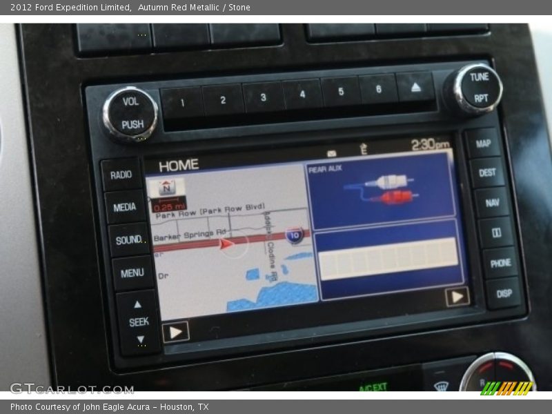 Autumn Red Metallic / Stone 2012 Ford Expedition Limited