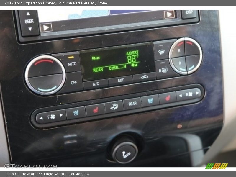 Autumn Red Metallic / Stone 2012 Ford Expedition Limited