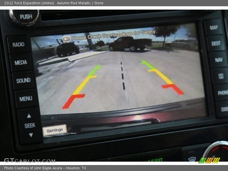 Autumn Red Metallic / Stone 2012 Ford Expedition Limited