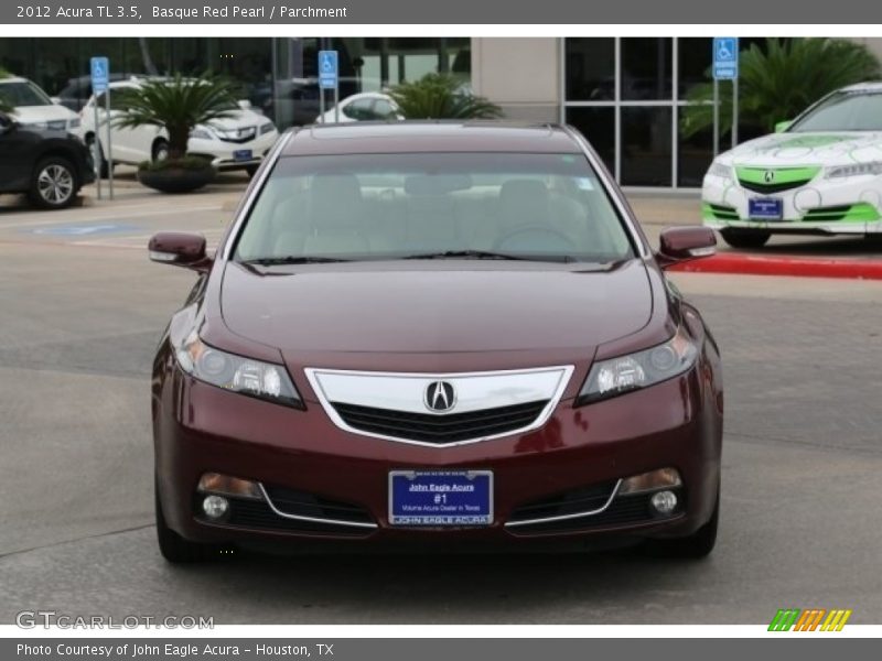 Basque Red Pearl / Parchment 2012 Acura TL 3.5
