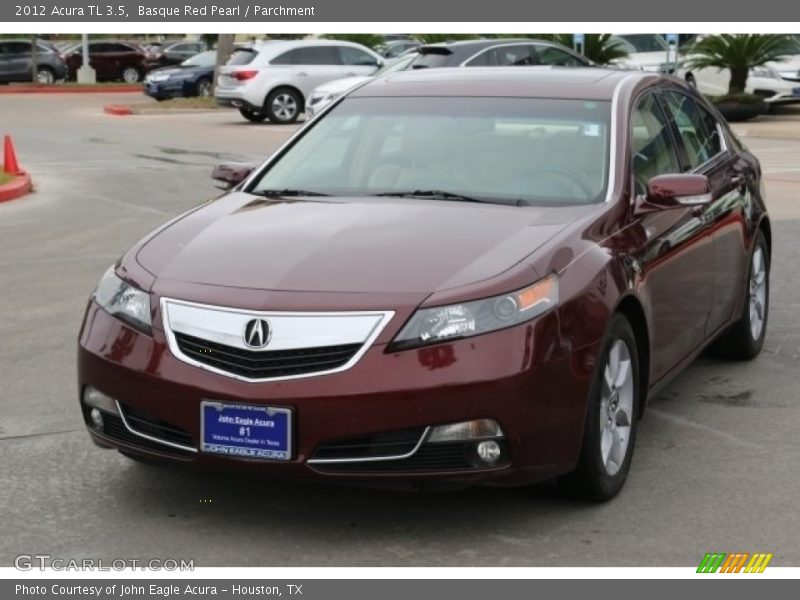Basque Red Pearl / Parchment 2012 Acura TL 3.5