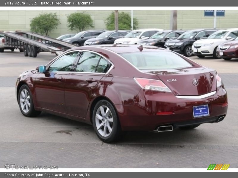 Basque Red Pearl / Parchment 2012 Acura TL 3.5