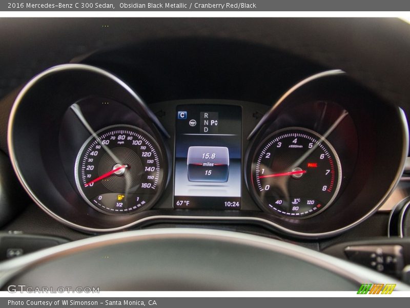  2016 C 300 Sedan 300 Sedan Gauges