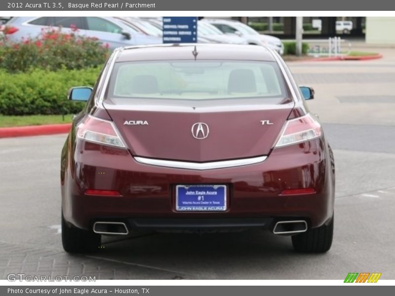 Basque Red Pearl / Parchment 2012 Acura TL 3.5