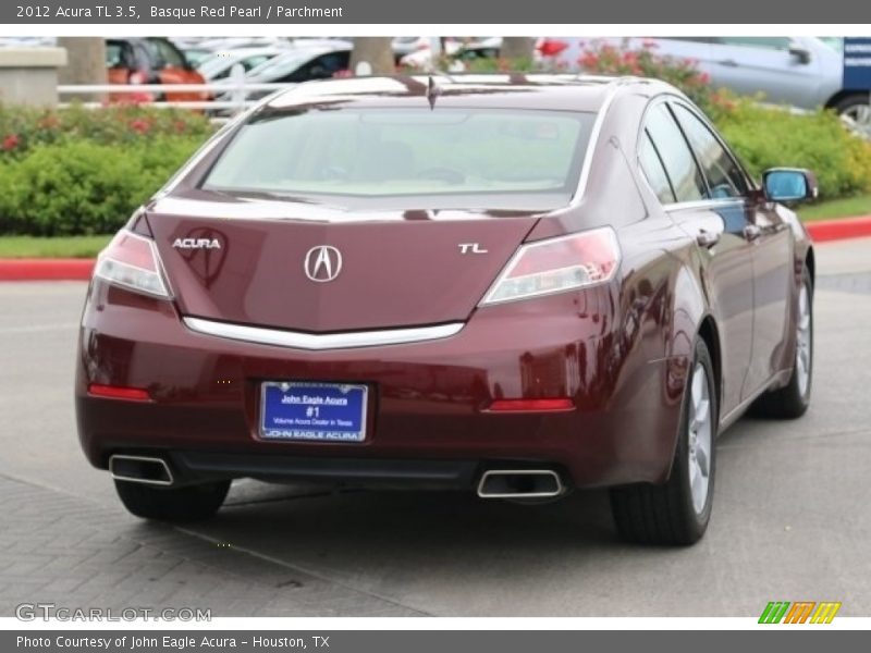 Basque Red Pearl / Parchment 2012 Acura TL 3.5