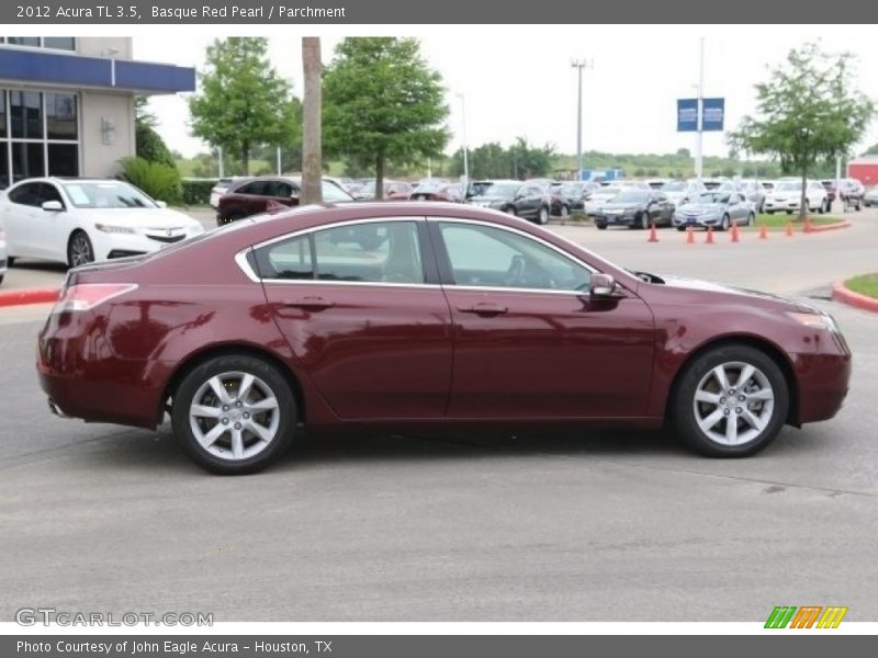 Basque Red Pearl / Parchment 2012 Acura TL 3.5