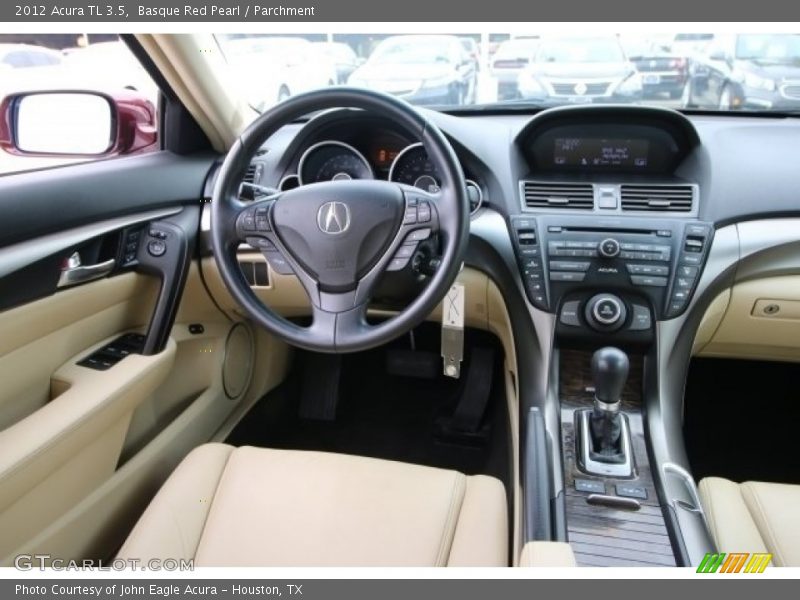 Basque Red Pearl / Parchment 2012 Acura TL 3.5