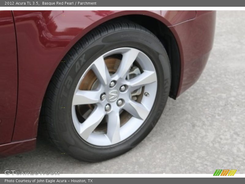 Basque Red Pearl / Parchment 2012 Acura TL 3.5