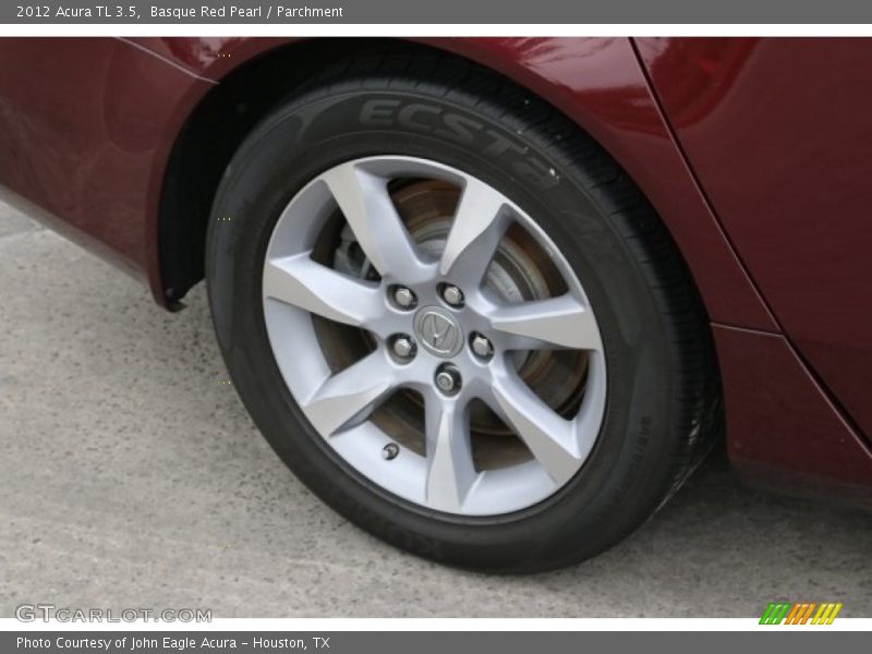 Basque Red Pearl / Parchment 2012 Acura TL 3.5