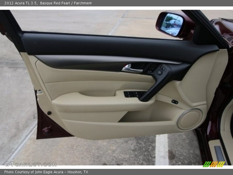 Basque Red Pearl / Parchment 2012 Acura TL 3.5
