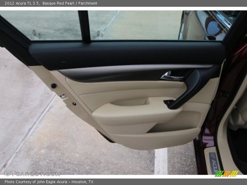 Basque Red Pearl / Parchment 2012 Acura TL 3.5