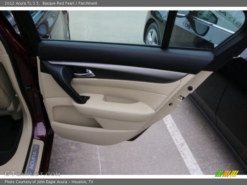 Basque Red Pearl / Parchment 2012 Acura TL 3.5