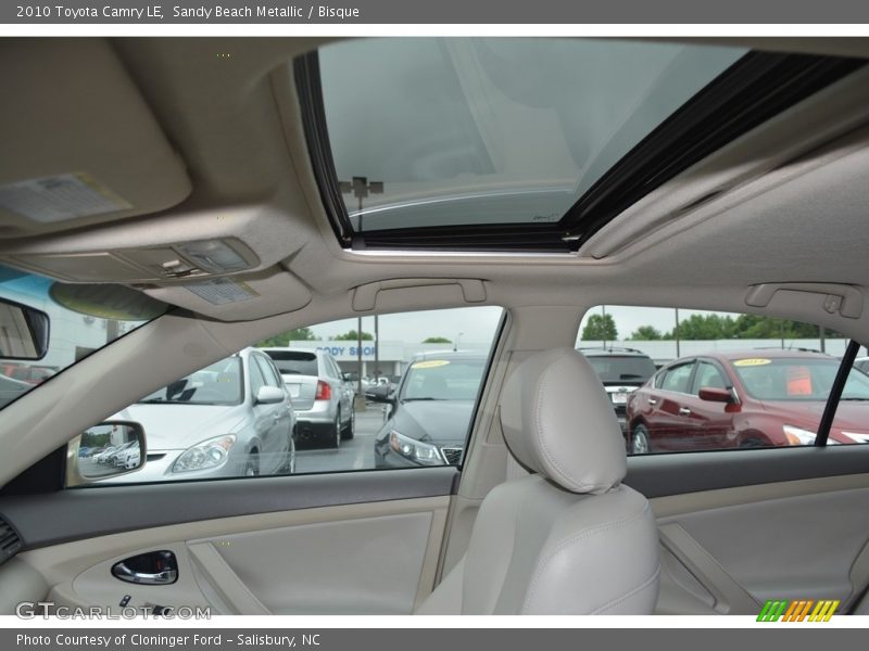 Sandy Beach Metallic / Bisque 2010 Toyota Camry LE