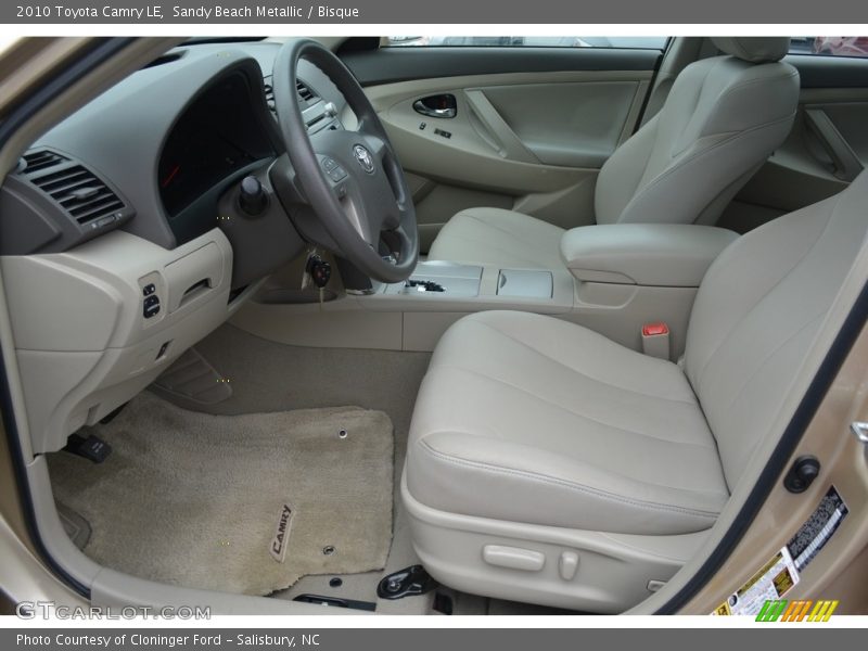 Sandy Beach Metallic / Bisque 2010 Toyota Camry LE
