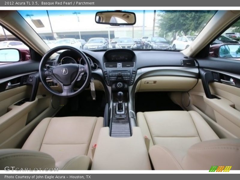 Basque Red Pearl / Parchment 2012 Acura TL 3.5