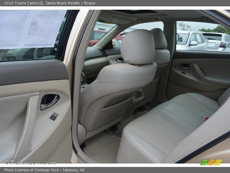 Sandy Beach Metallic / Bisque 2010 Toyota Camry LE