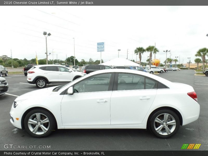 Summit White / Jet Black 2016 Chevrolet Cruze Limited LT