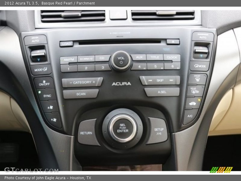 Basque Red Pearl / Parchment 2012 Acura TL 3.5