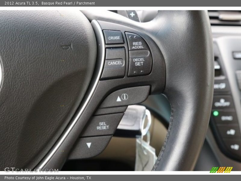 Basque Red Pearl / Parchment 2012 Acura TL 3.5