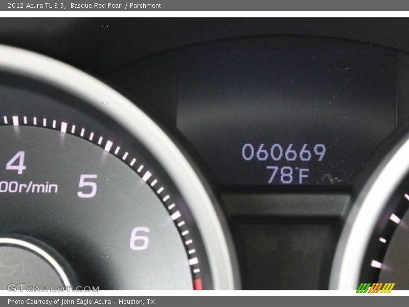Basque Red Pearl / Parchment 2012 Acura TL 3.5