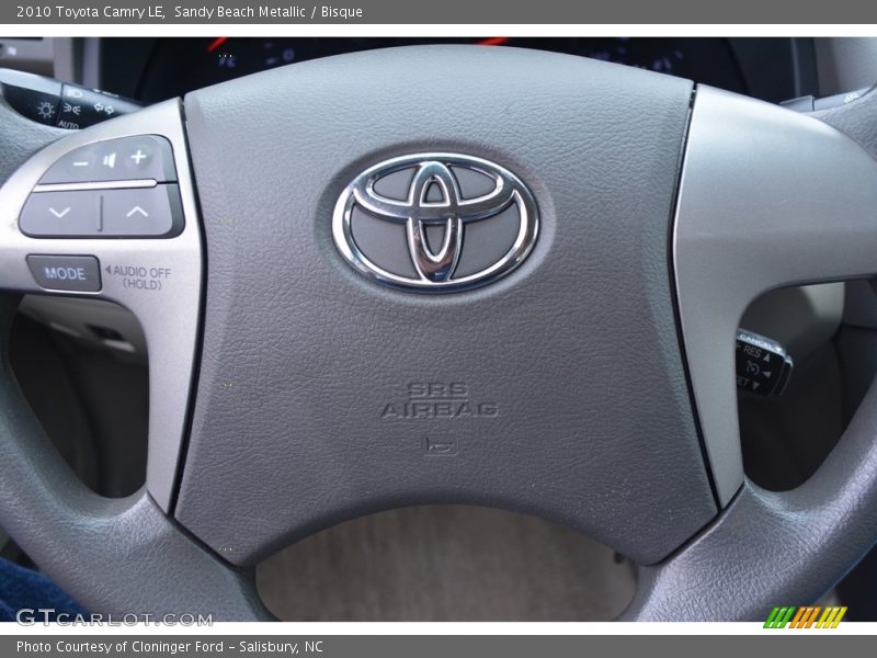 Sandy Beach Metallic / Bisque 2010 Toyota Camry LE