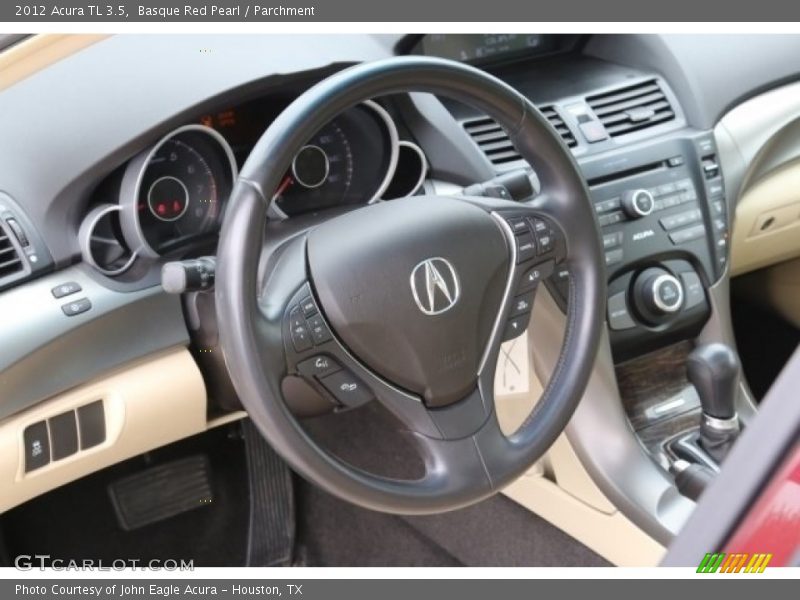 Basque Red Pearl / Parchment 2012 Acura TL 3.5