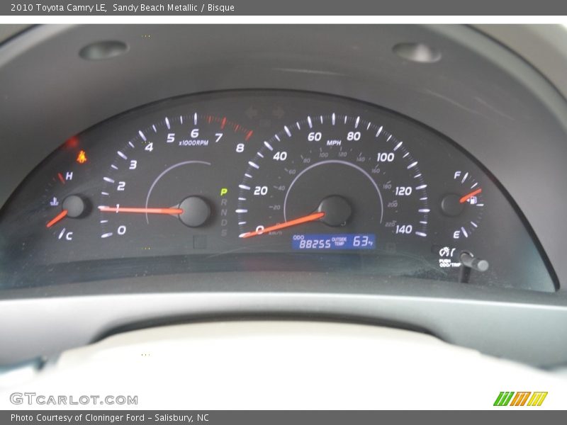 Sandy Beach Metallic / Bisque 2010 Toyota Camry LE