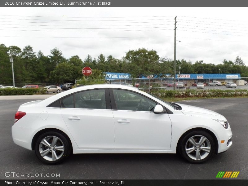 Summit White / Jet Black 2016 Chevrolet Cruze Limited LT