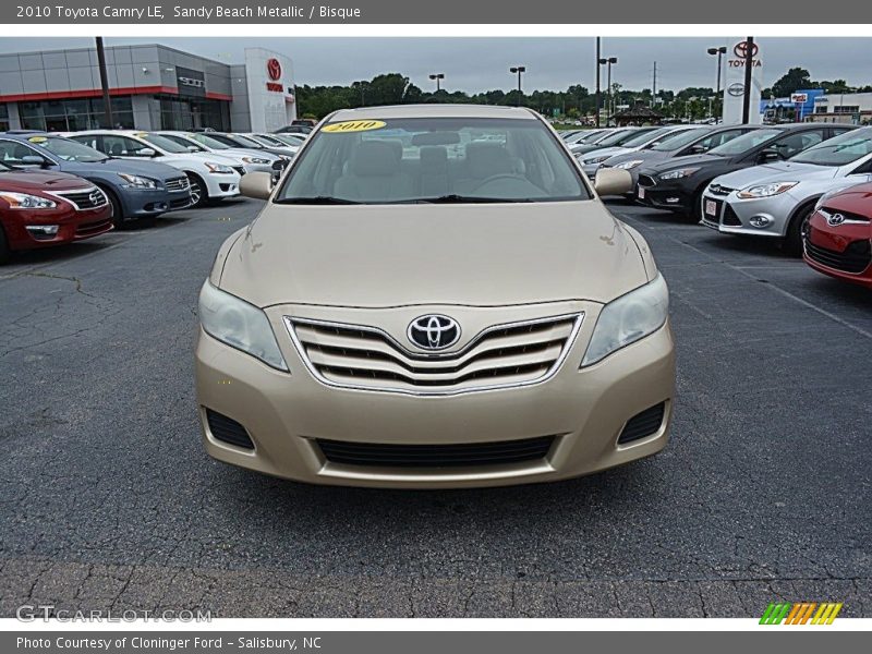 Sandy Beach Metallic / Bisque 2010 Toyota Camry LE