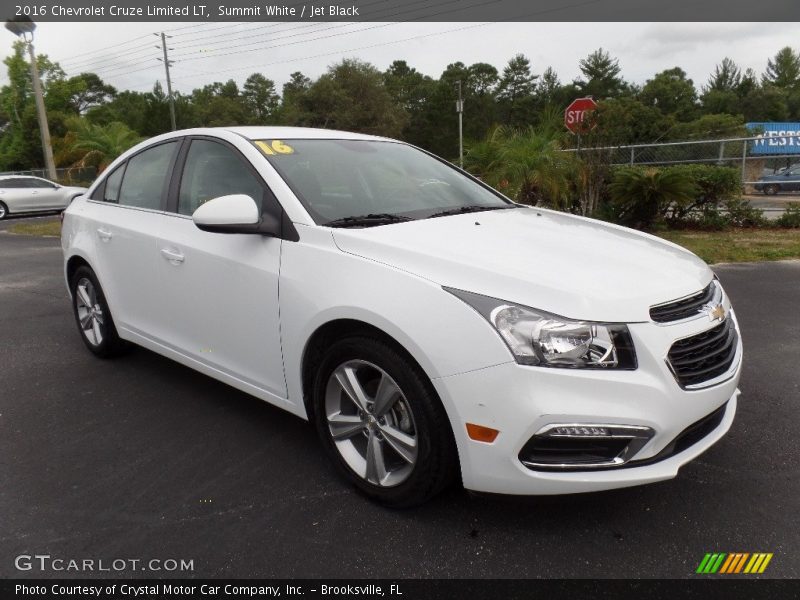 Summit White / Jet Black 2016 Chevrolet Cruze Limited LT