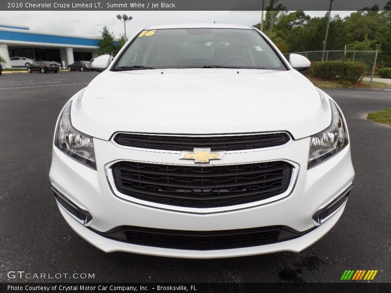 Summit White / Jet Black 2016 Chevrolet Cruze Limited LT