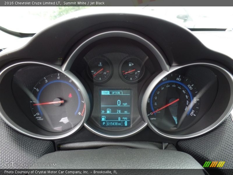 Summit White / Jet Black 2016 Chevrolet Cruze Limited LT