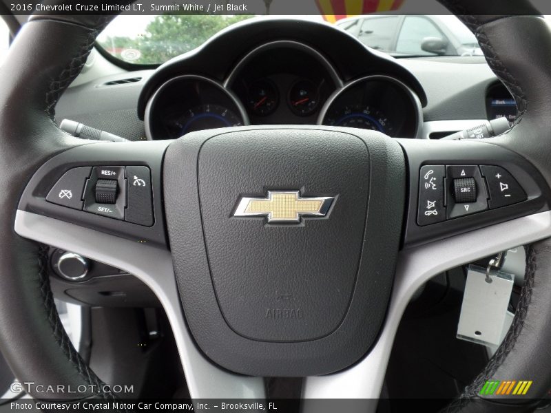 Summit White / Jet Black 2016 Chevrolet Cruze Limited LT