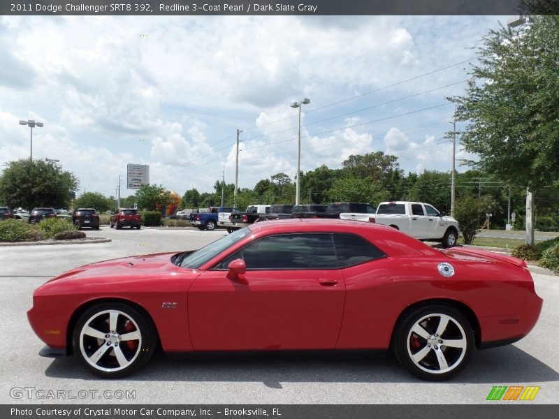 Redline 3-Coat Pearl / Dark Slate Gray 2011 Dodge Challenger SRT8 392