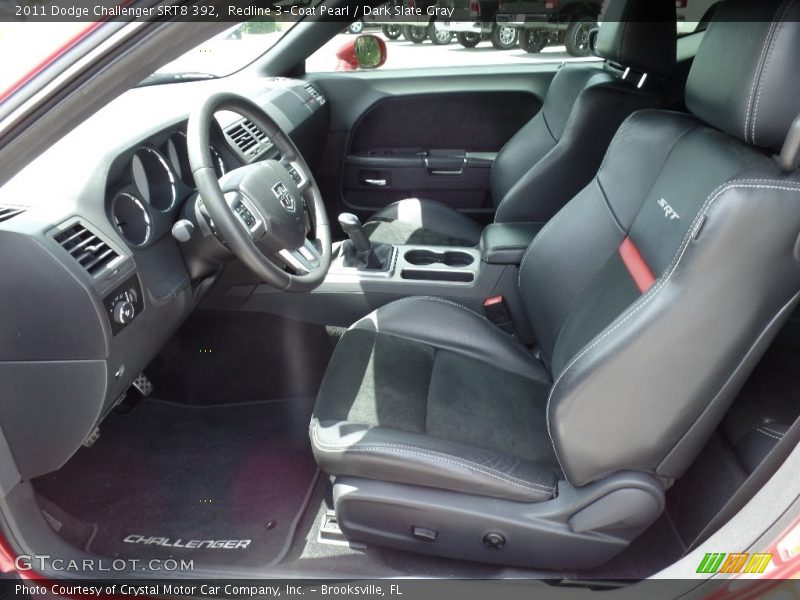 Redline 3-Coat Pearl / Dark Slate Gray 2011 Dodge Challenger SRT8 392