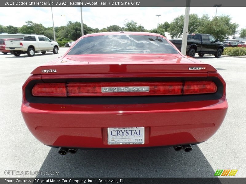 Redline 3-Coat Pearl / Dark Slate Gray 2011 Dodge Challenger SRT8 392