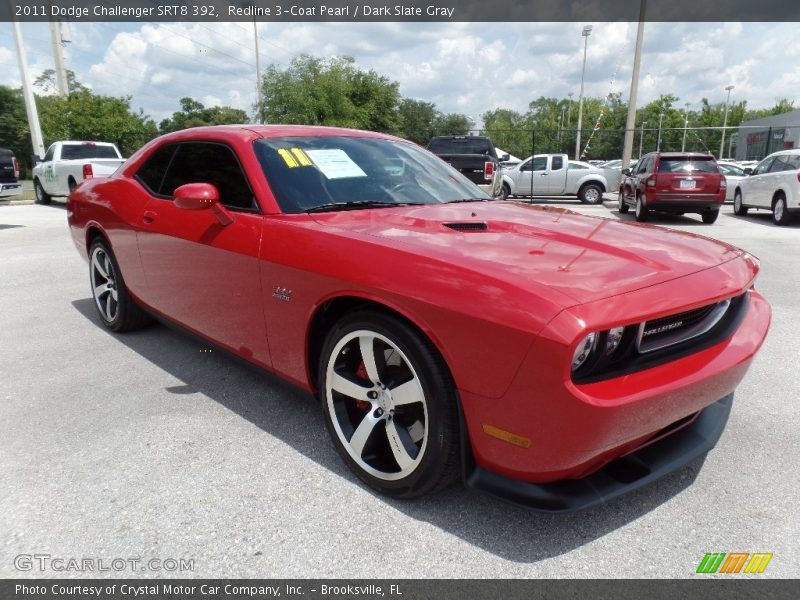 Redline 3-Coat Pearl / Dark Slate Gray 2011 Dodge Challenger SRT8 392