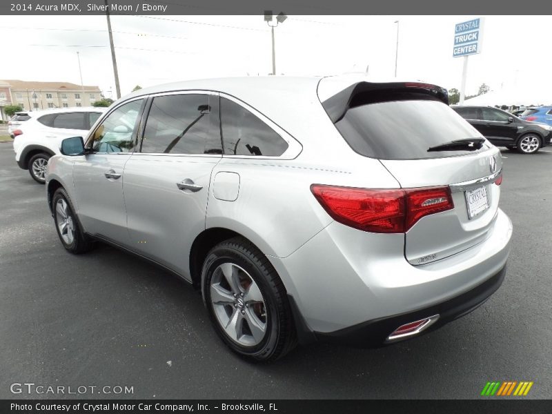 Silver Moon / Ebony 2014 Acura MDX