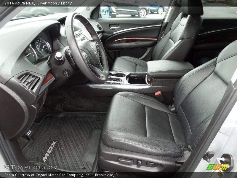 Silver Moon / Ebony 2014 Acura MDX