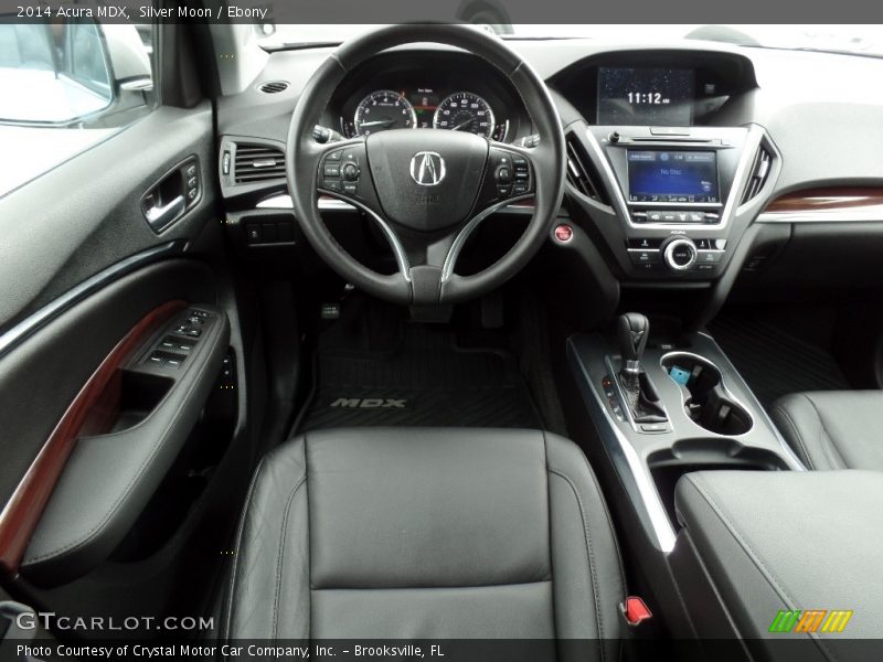 Silver Moon / Ebony 2014 Acura MDX