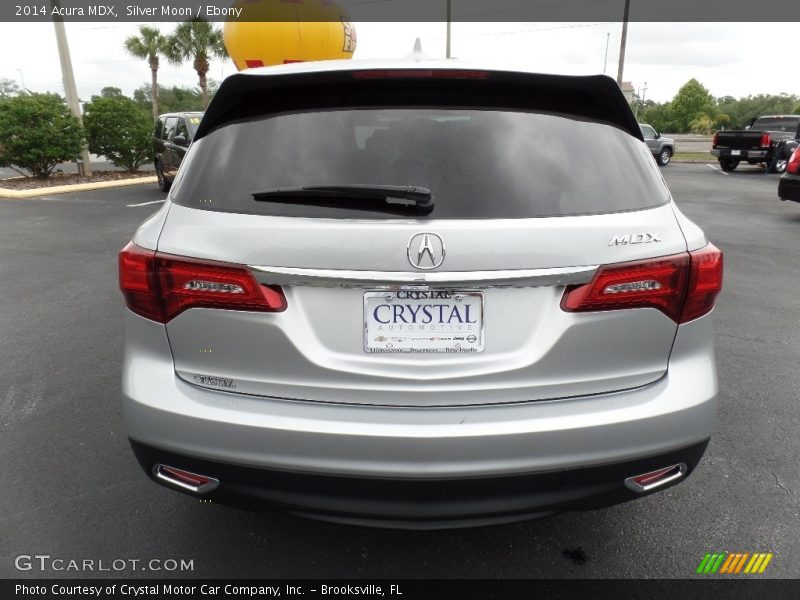 Silver Moon / Ebony 2014 Acura MDX