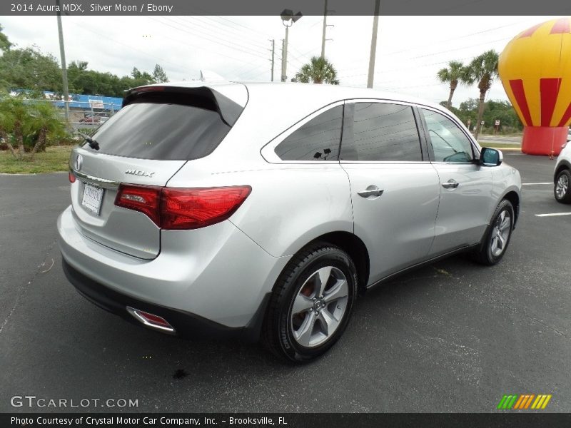 Silver Moon / Ebony 2014 Acura MDX