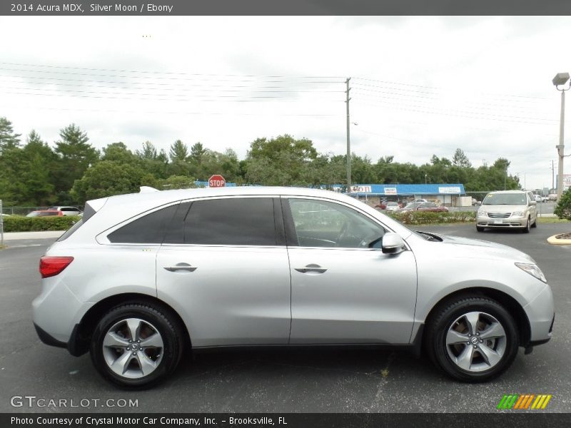 Silver Moon / Ebony 2014 Acura MDX