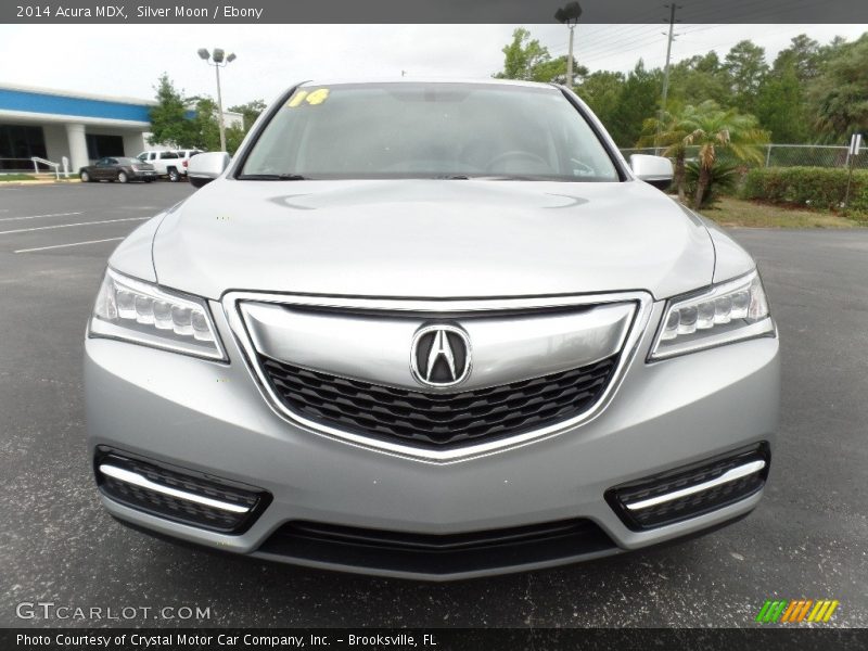 Silver Moon / Ebony 2014 Acura MDX