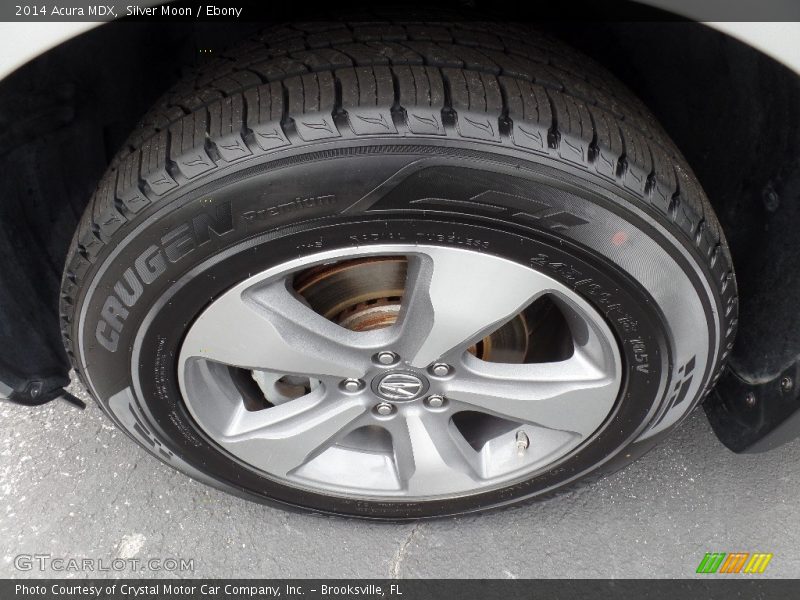 Silver Moon / Ebony 2014 Acura MDX